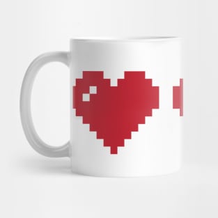 Two and a Half Hearts Mug